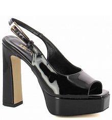 Sandały Carinii czarne beżowe damskie