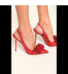 Czółenka Carinii czerwone