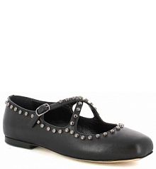 Baleriny Carinii czarne damskie