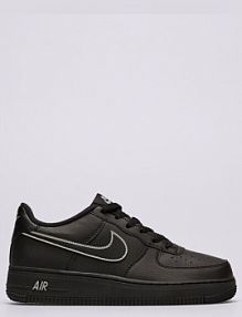 Sneakersy Nike czarne dziecięce Air Force 1 Gs