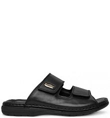 Klapki Rieker czarne męskie 25590-00