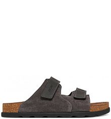 Klapki Rieker szare męskie 21160-45