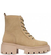 Trzewiki DeeZee beżowe damskie W4LH101007 