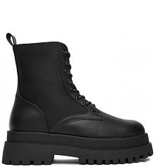 Trzewiki DeeZee czarne damskie 13295-13