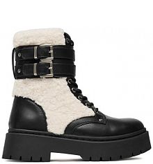 Trzewiki DeeZee czarne damskie 13123-2