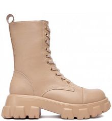 Trzewiki DeeZee beżowe damskie 1709-1  JASNY