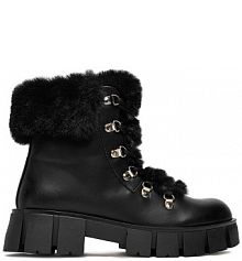 Trzewiki DeeZee czarne damskie 90190-6