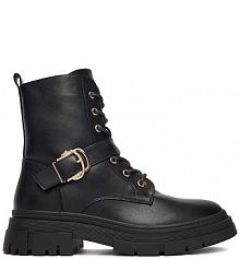 Trzewiki DeeZee czarne damskie HX21025-26