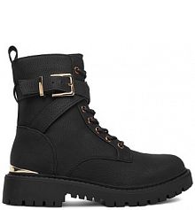 Trzewiki DeeZee czarne damskie 58022-1A