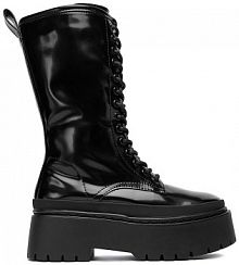 Trzewiki DeeZee czarne damskie 13123-37