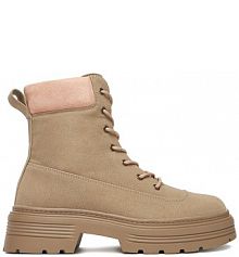 Trzewiki DeeZee brązowe damskie 25519-1 BRĄZOWY ŚREDNI