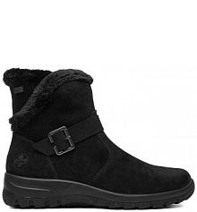 Botki na obcasie Rieker czarne CEO-L7179-00
