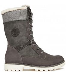 Trzewiki Remonte szare damskie CEO-D8474-45