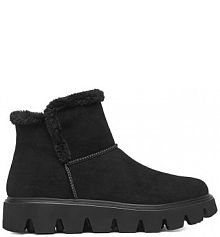 Botki na obcasie Rieker czarne CEO-W2071-00