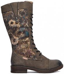 Kozaki Rieker szare damskie CEO-94731-90