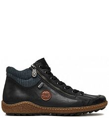 Trzewiki Rieker niebieskie damskie CEO-L7514-14