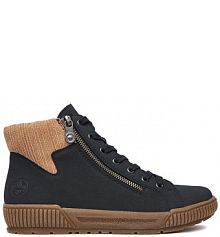 Trzewiki Rieker niebieskie damskie CEO-N0709-15