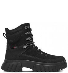 Trzewiki Rieker czarne damskie CEO-W1871-00