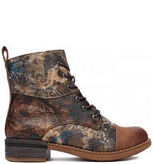 Trzewiki Rieker brązowe damskie CEO-94611-90 BRĄZOWY