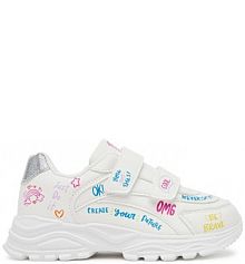 Sneakersy DeeZee białe dziecięce CEO-AVO-19627-002