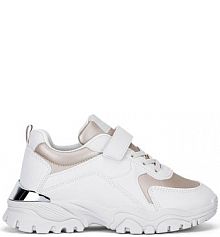 Sneakersy DeeZee beżowe dziecięce CEO-TS5227K-21