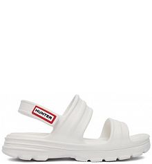 Sandały na obcasie Hunter białe HUN8761