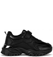 Sneakersy DeeZee czarne dziecięce CEO-TS5227K-21