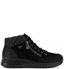 Trzewiki Rieker czarne damskie L7701-00