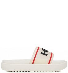 Klapki basenowe Hunter białe damskie HU88895