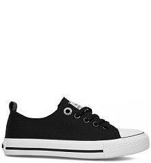 Trampki DeeZee czarne dziecięce CEO-CSS20377-71