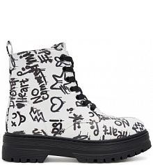 Trzewiki DeeZee białe dziecięce CEO-AVO-2209-021