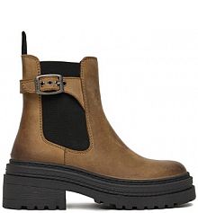 Botki na obcasie G-Star Raw brązowe CEO-WI34-ALASKA-02