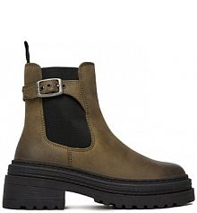 Botki na obcasie G-Star Raw oliwkowe CEO-WI34-ALASKA-02