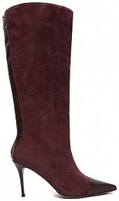 Kozaki EVA MINGE czerwone damskie EO-EDITH-GLC9177-17-861