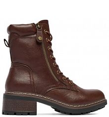 Botki Clara Barson beżowe damskie 