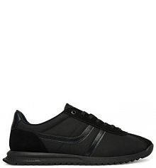 Sneakersy BOSS czarne męskie 