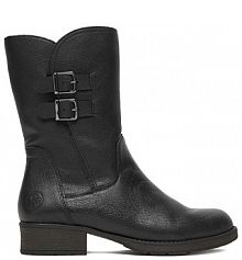 Botki Rieker czarne damskie 