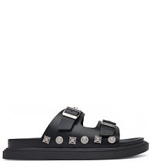 Klapki Just Cavalli czarne męskie 