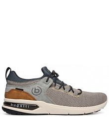 Sneakersy Bugatti szare męskie 