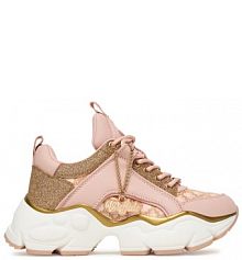 Sneakersy Buffalo różowe damskie 