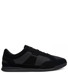 Sneakersy BOSS czarne męskie 