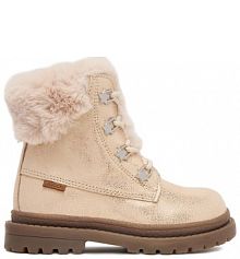 Trzewiki Lasocki Kids złote dziecięce 