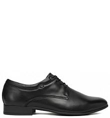 Półbuty wizytowe Lanetti czarne męskie 