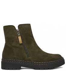 Botki Lasocki khaki damskie 