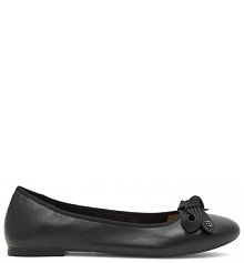 Baleriny GINO ROSSI czarne damskie 