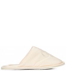 Kapcie Calvin Klein Jeans écru damskie 