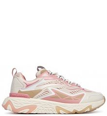 Sneakersy KARL LAGERFELD écru damskie 