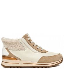 Botki Ara beżowe damskie 