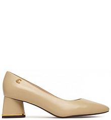 Czółenka Coccinelle beżowe