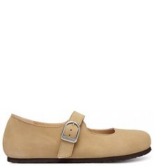 Baleriny Birkenstock beżowe damskie 